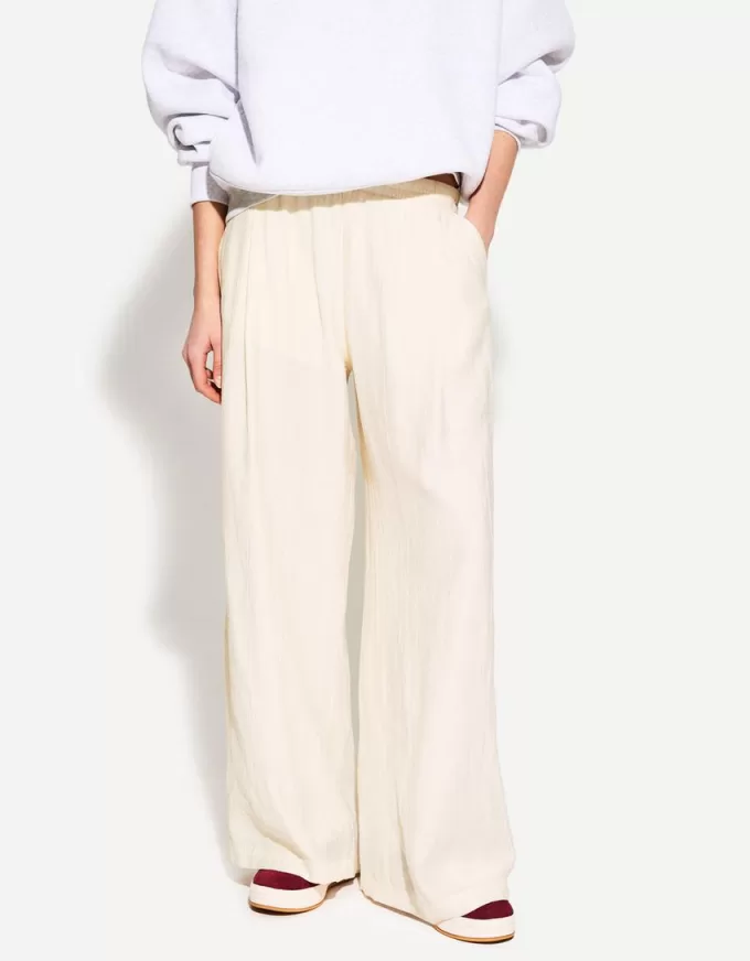 Pantaloni largi cu șnur Pantaloni largi cu șnur