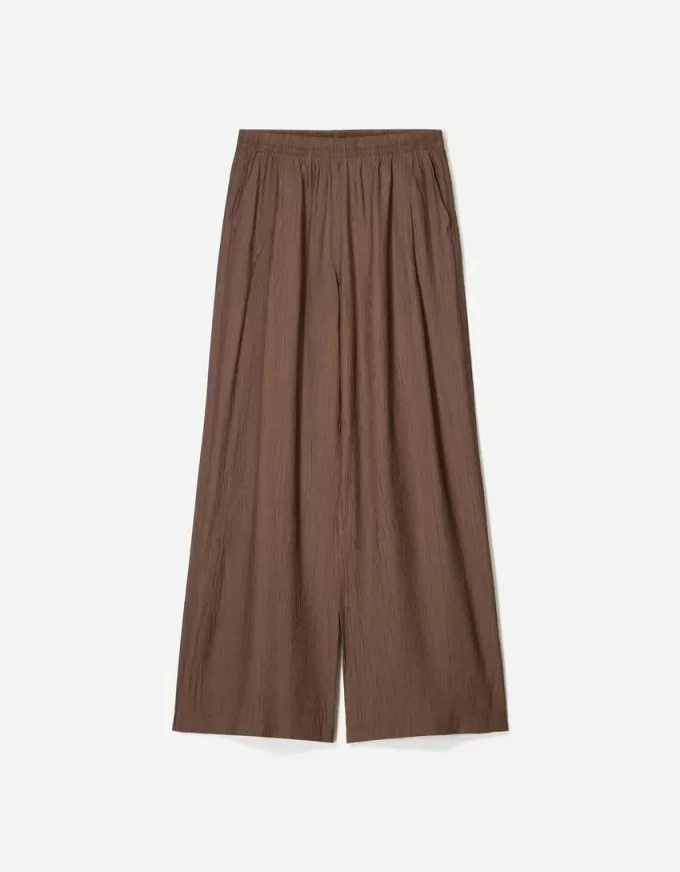 Pantaloni largi cu șnur Pantaloni largi cu șnur