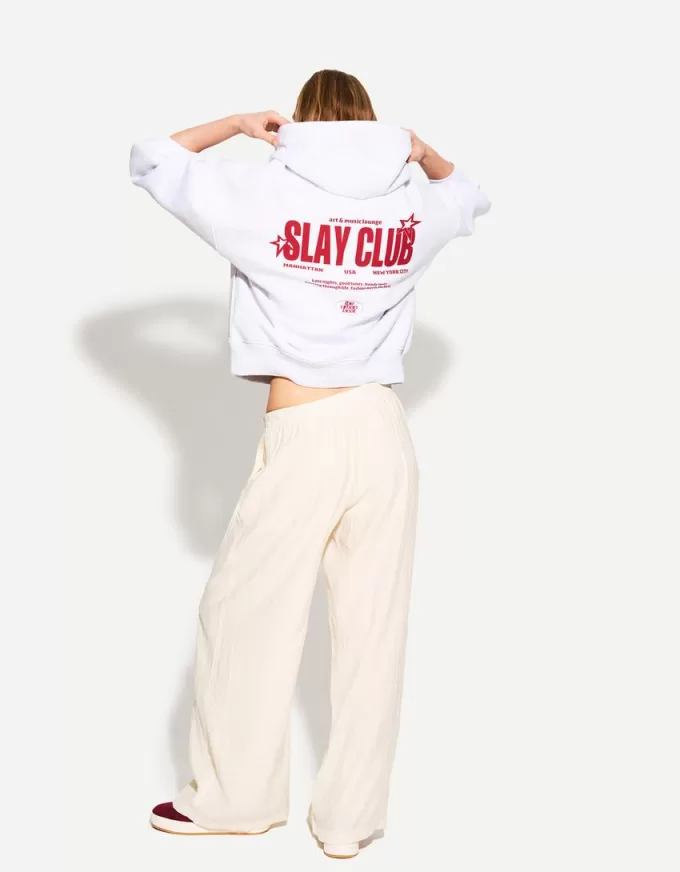 Pantaloni largi cu șnur Pantaloni largi cu șnur