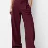 Pantaloni largi cu talie joasă Pantaloni largi cu talie joasă