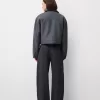 Pantaloni largi cu talie joasă Pantaloni largi cu talie joasă
