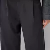 Pantaloni largi cu talie joasă Pantaloni largi cu talie joasă