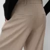 Pantaloni largi cu talie joasă Pantaloni largi cu talie joasă
