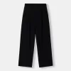 Pantaloni largi cu talie joasă Pantaloni largi cu talie joasă