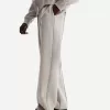 Pantaloni largi de pluș