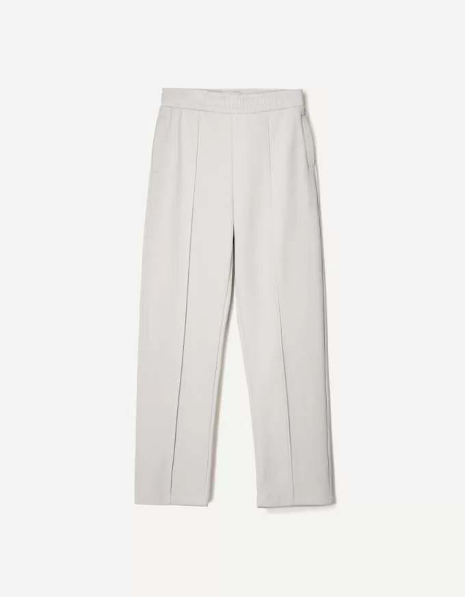Pantaloni largi de pluș