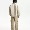 Pantaloni largi multi-cargo