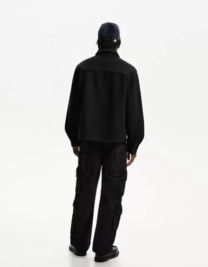 Pantaloni largi multi-cargo