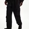 Pantaloni largi multi-cargo