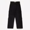 Pantaloni largi multi-cargo