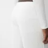 Pantaloni lați cu relief în relief Pantaloni lați cu relief în relief