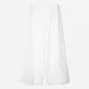 Pantaloni rustici din pânză dublă cu picioare largi Pantaloni rustici din pânză dublă cu picioare largi