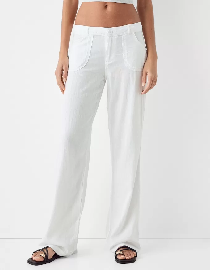 Pantaloni rustici largi