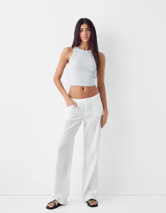 Pantaloni rustici largi