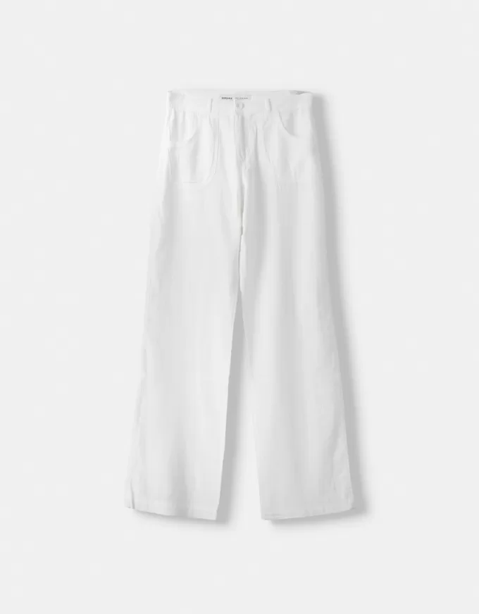 Pantaloni rustici largi
