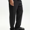 Pantaloni rustici largi din amestec de in Pantaloni rustici largi din amestec de in