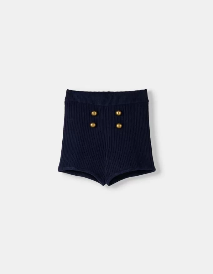 Pantaloni scurți cu nasturi Pantaloni scurți cu nasturi