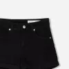 Pantaloni scurți din denim rulați Pantaloni scurți din denim rulați