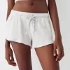 Pantaloni scurți din tricot waffle