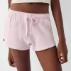Pantaloni scurți din tricot waffle