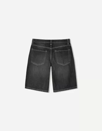 Pantaloni scurți largi din denim