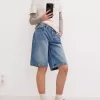 Pantaloni scurți largi din denim