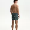 Pantaloni scurți obișnuiți cu imprimeu Pantaloni scurți obișnuiți cu imprimeu