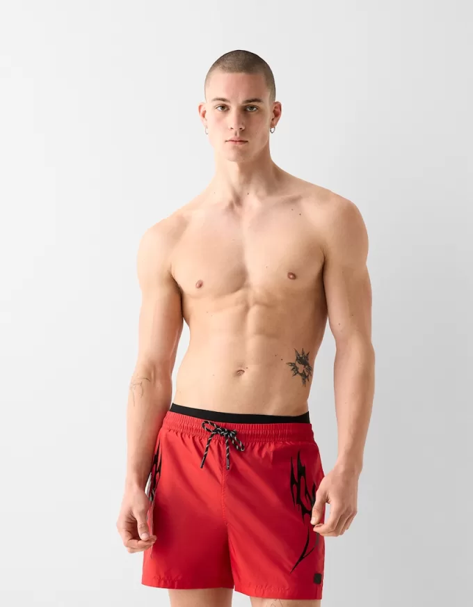 Pantaloni scurti sport imprimați Pantaloni scurti sport imprimați