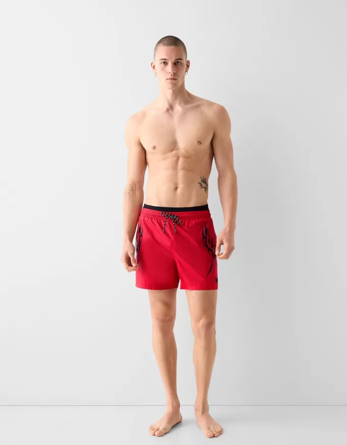 Pantaloni scurti sport imprimați Pantaloni scurti sport imprimați