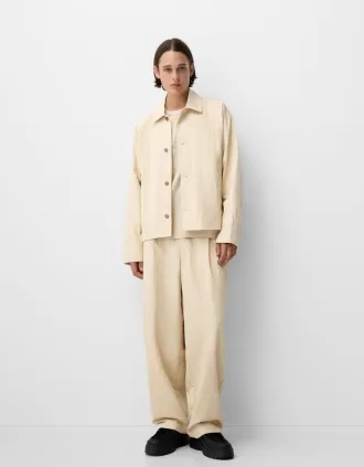 Pantaloni sifonati super largi