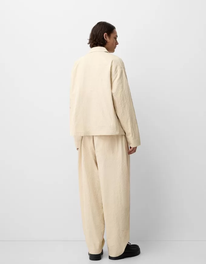 Pantaloni sifonati super largi Pantaloni sifonati super largi