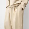 Pantaloni sifonati super largi Pantaloni sifonati super largi
