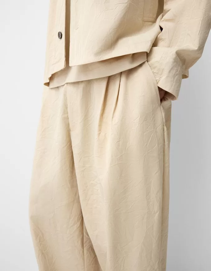 Pantaloni sifonati super largi Pantaloni sifonati super largi
