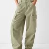 Pantaloni skater cargo din twill Pantaloni skater cargo din twill