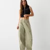 Pantaloni skater cargo din twill Pantaloni skater cargo din twill