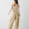 Pantaloni skater cargo din twill Pantaloni skater cargo din twill