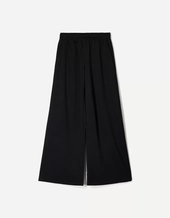 Pantaloni super largi de pluș Pantaloni super largi de pluș