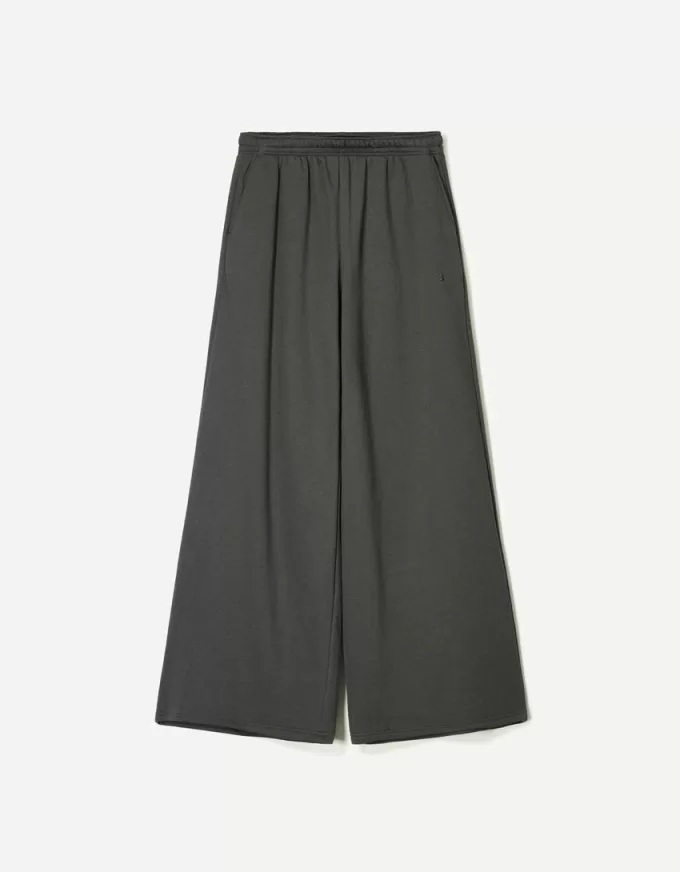Pantaloni super largi de pluș Pantaloni super largi de pluș