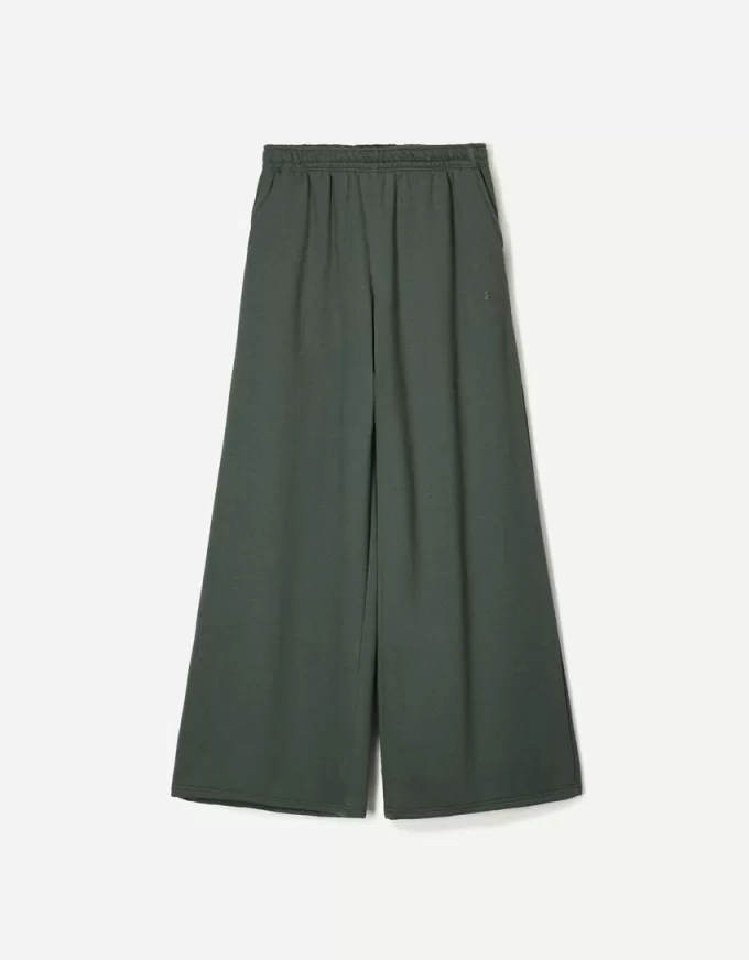 Pantaloni super largi de pluș Pantaloni super largi de pluș
