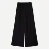 Pantaloni super largi de pluș Pantaloni super largi de pluș