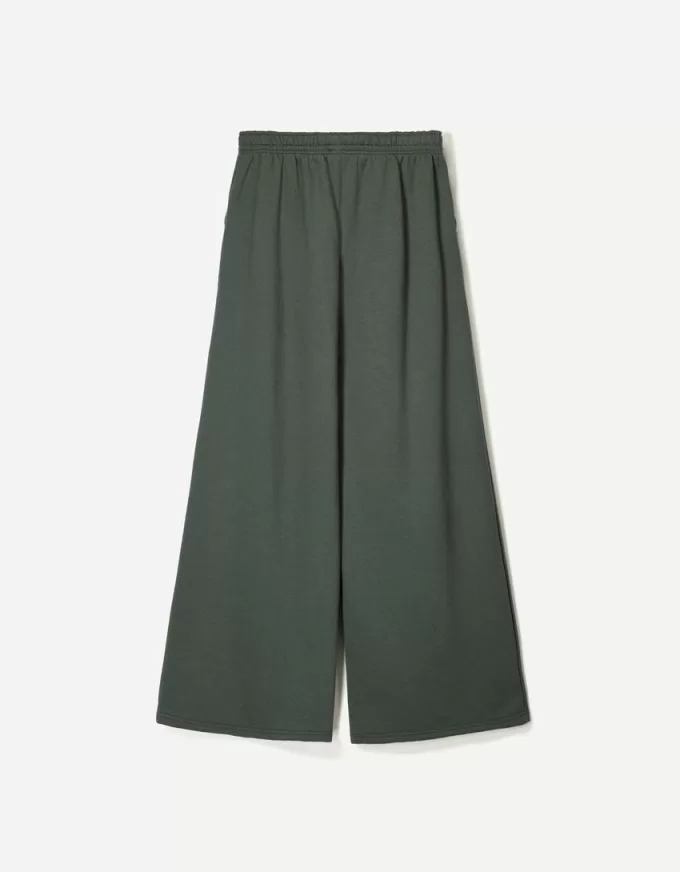 Pantaloni super largi de pluș Pantaloni super largi de pluș