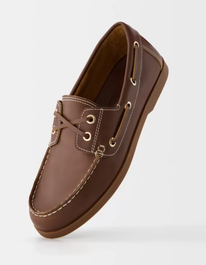 Pantofi de punte din PIELE Pantofi de punte din PIELE