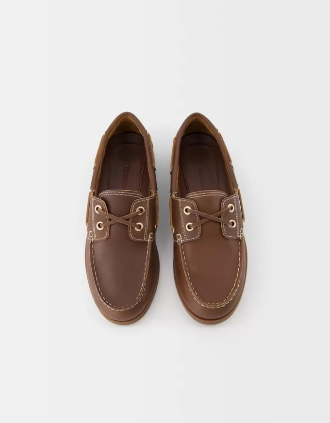 Pantofi de punte din PIELE Pantofi de punte din PIELE