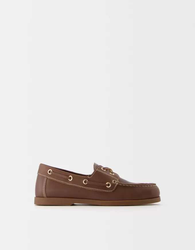 Pantofi de punte din PIELE Pantofi de punte din PIELE