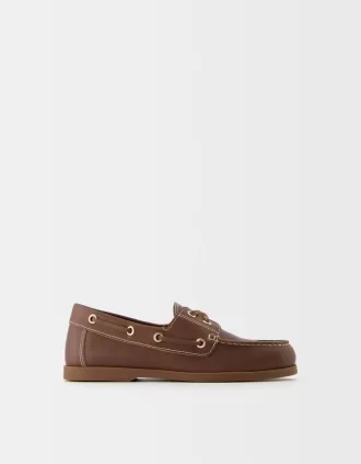 Pantofi de punte din PIELE
