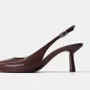 Pantofi kitten toc slingback Pantofi kitten toc slingback