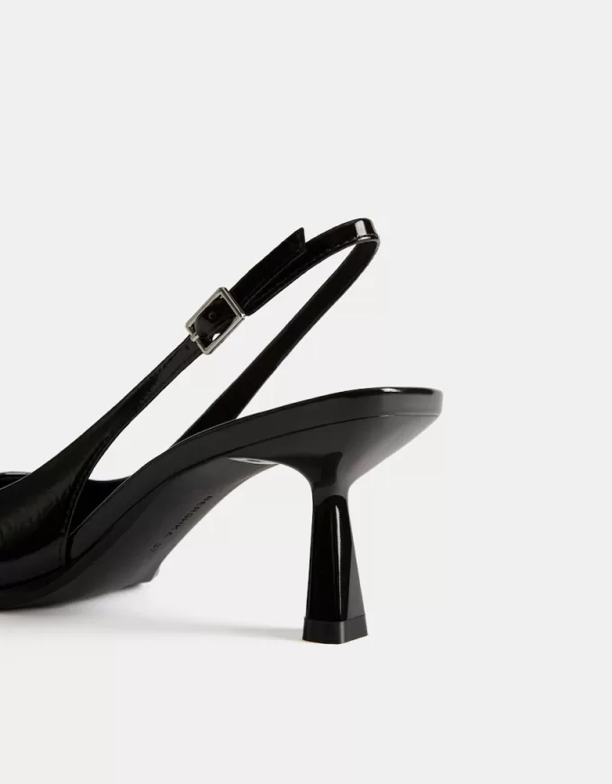 Pantofi kitten toc slingback Pantofi kitten toc slingback
