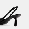 Pantofi kitten toc slingback Pantofi kitten toc slingback