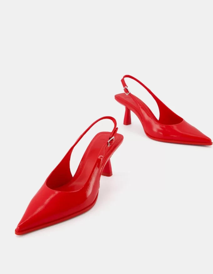 Pantofi kitten toc slingback Pantofi kitten toc slingback