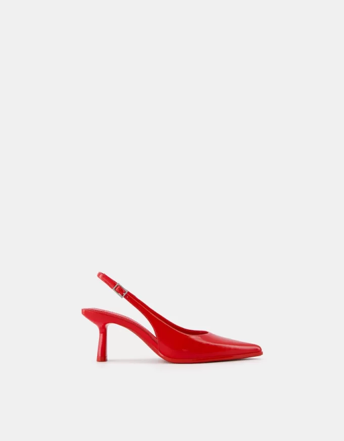 Pantofi kitten toc slingback Pantofi kitten toc slingback